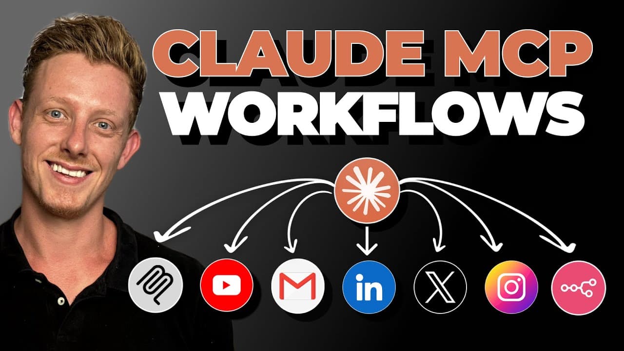 Automate Anything With Claude MCP Workflows, Here's how: