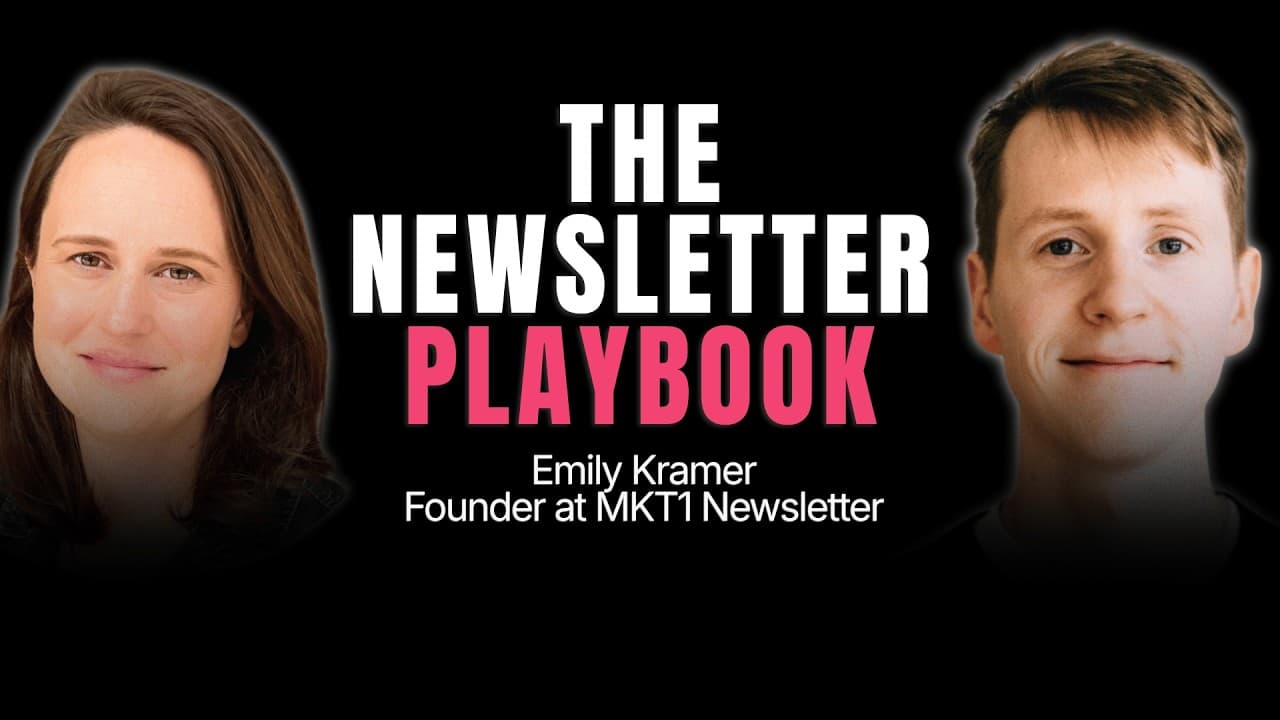 How to grow a newsletter w/ MKT1’s Emily Kramer