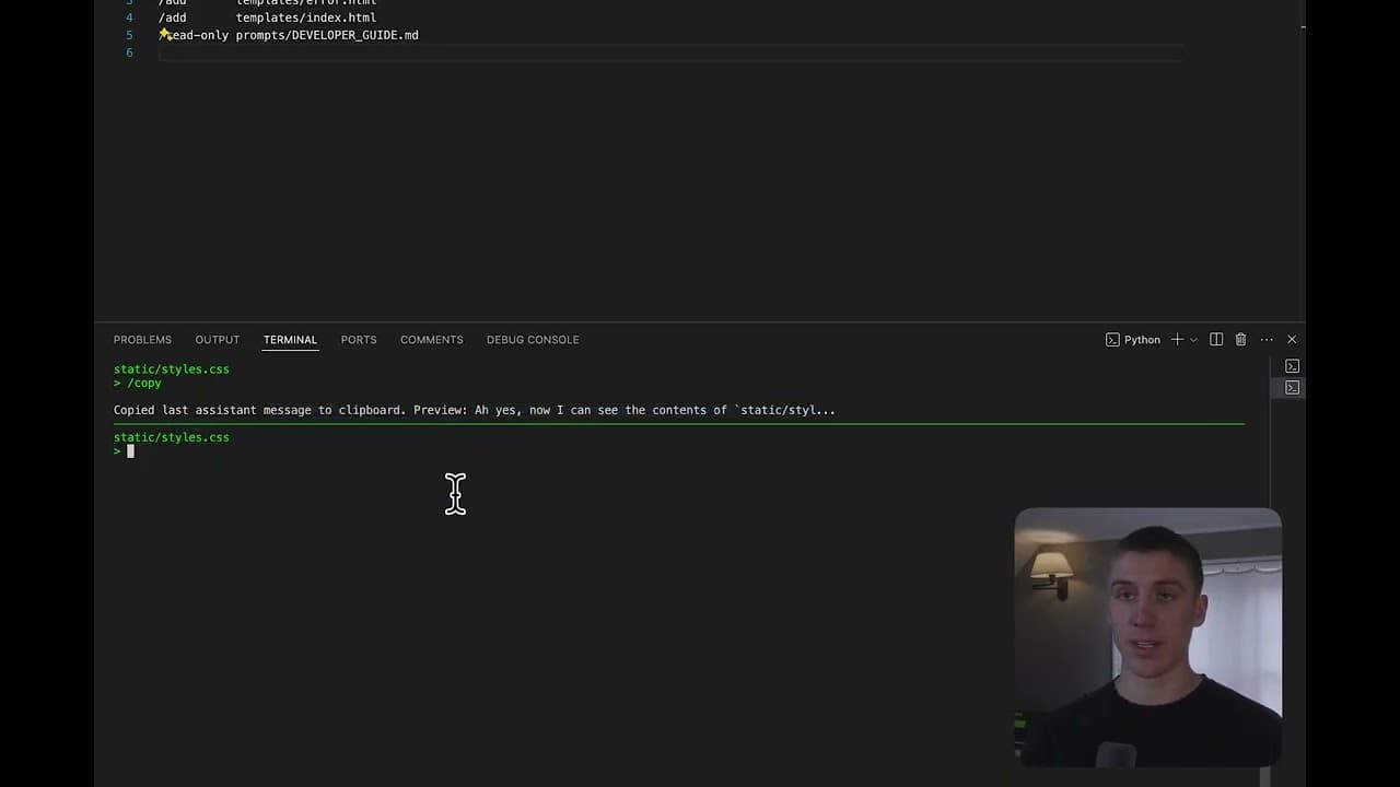 Mastering AI Driven Development - Lesson 6