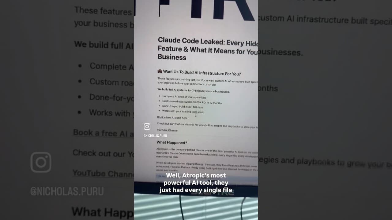 Claude Code Just Got Leaked