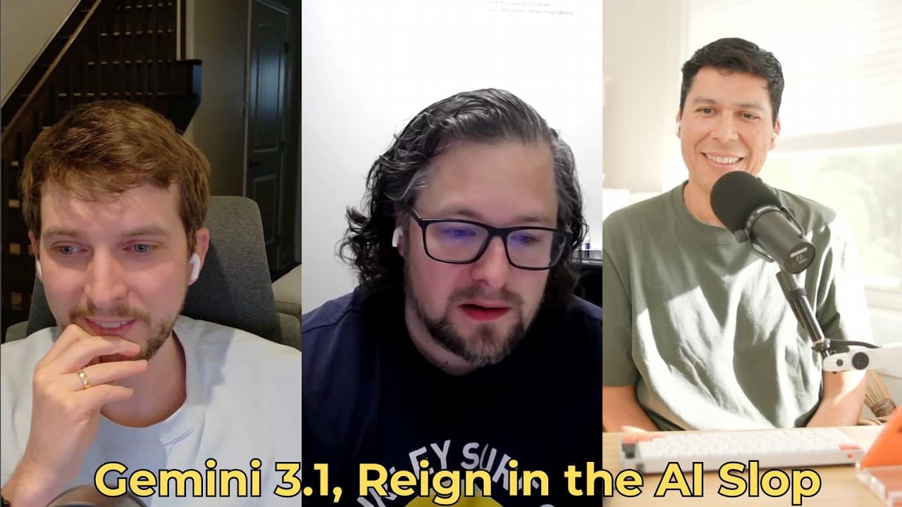 New Models! Gemini 3.1, Composer 5.1, Code Disposability, Reducing AI Slop | Ep 11