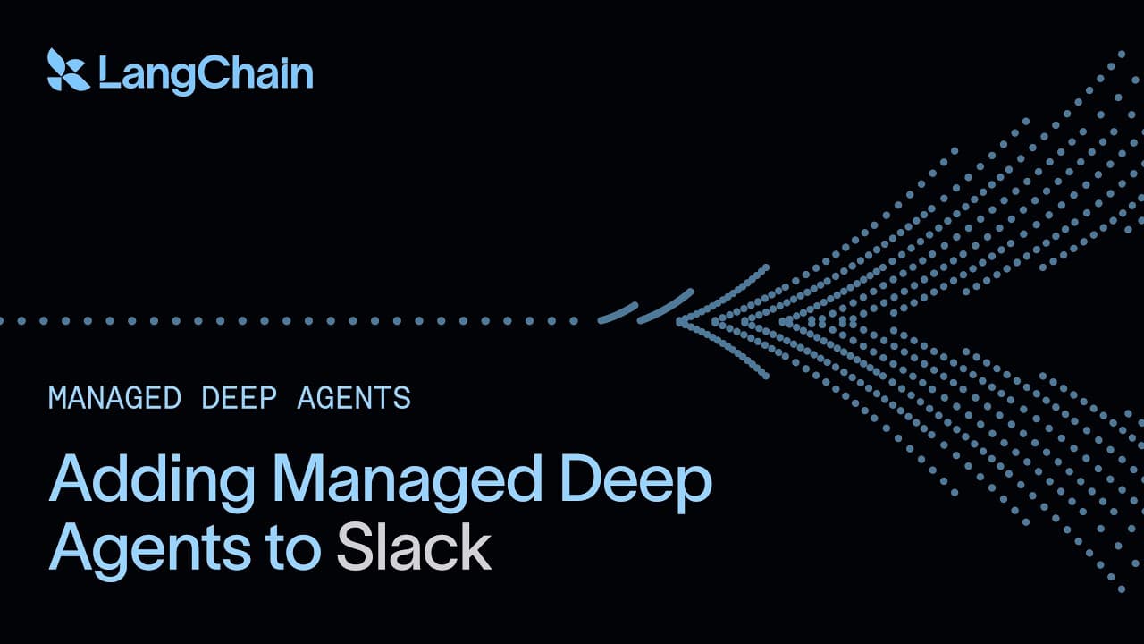 Share your Managed Deep Agent with your team using Slack
