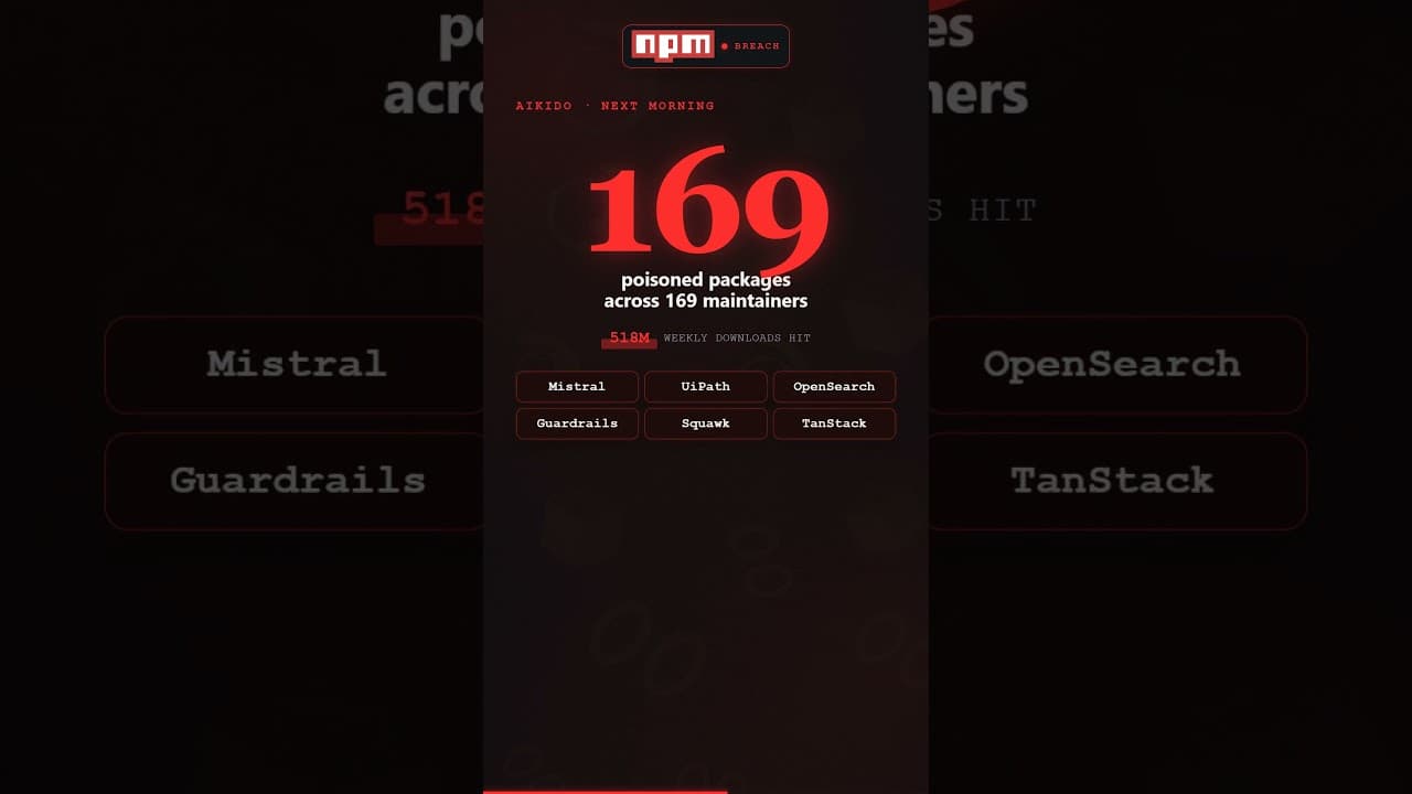 this npm attack persists after you uninstall it #malware #devwarning