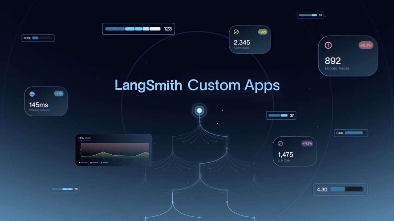 Introducing LangSmith Custom Apps: Build custom interfaces around your agent data