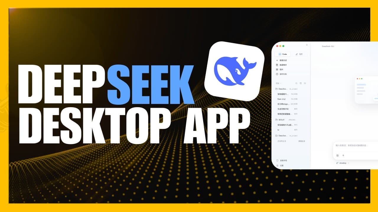 DeepSeek NEW Desktop App - The 24/7 Self-Evolving AI Agent!