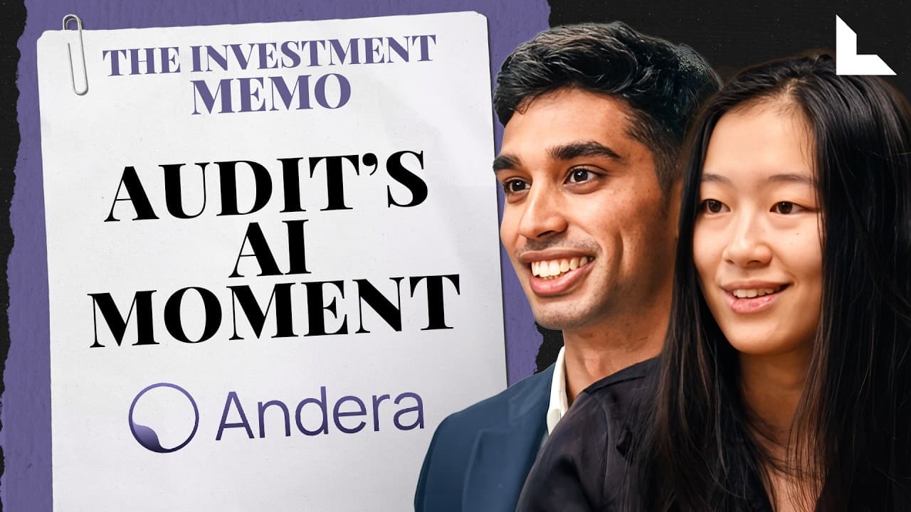 How AI Is Rewriting 40 Years of Audit Work | Aryo Patel & Tinah Hong, Andera