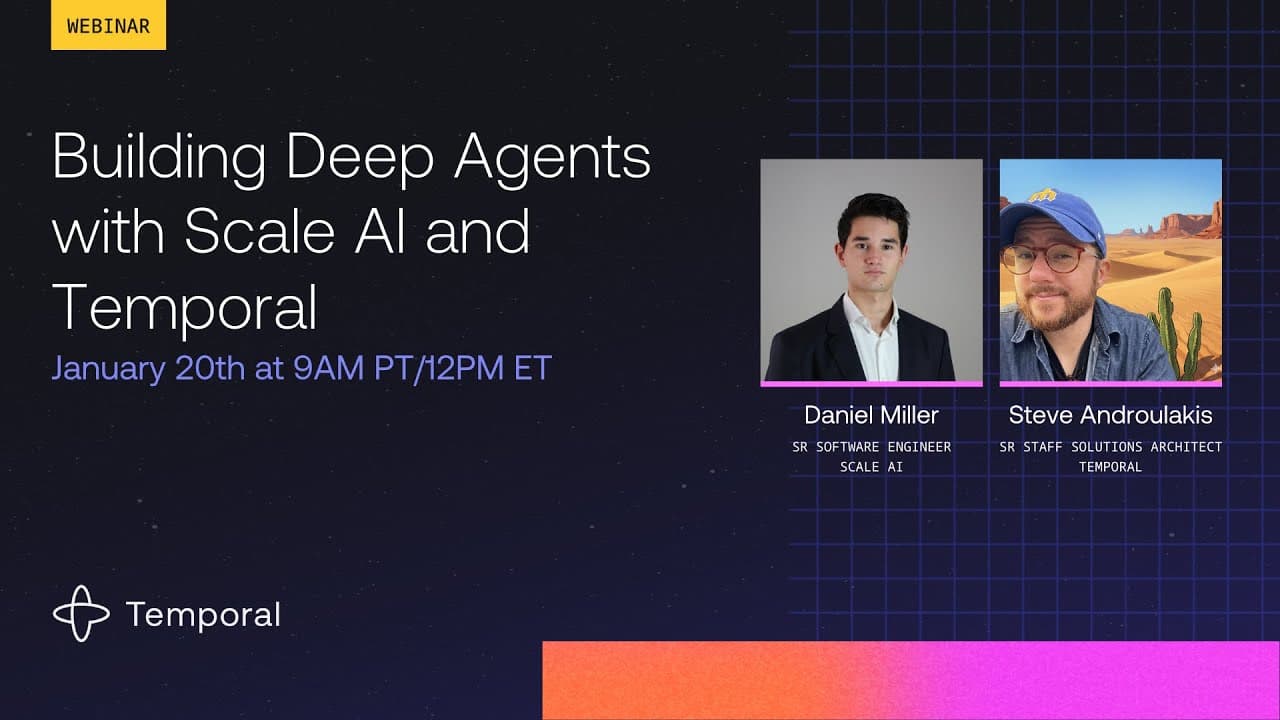 Building Deep Agents with Scale AI and Temporal