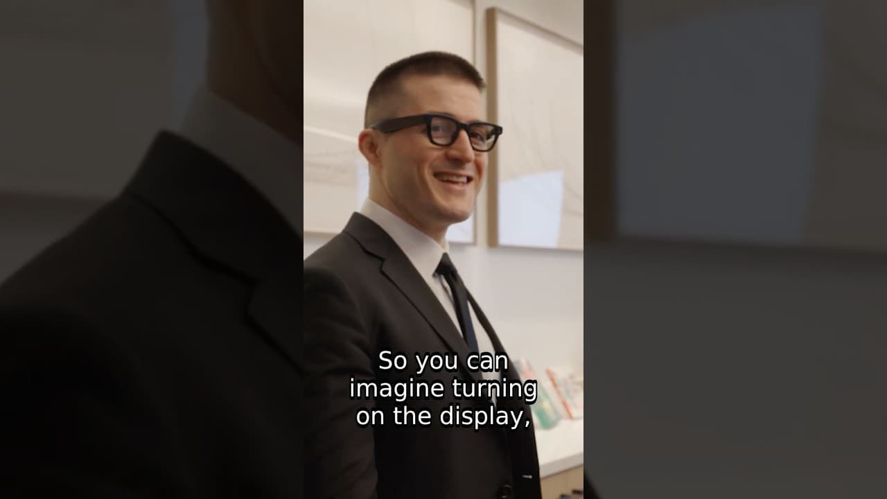 Lex Fridman tests Google XR glasses