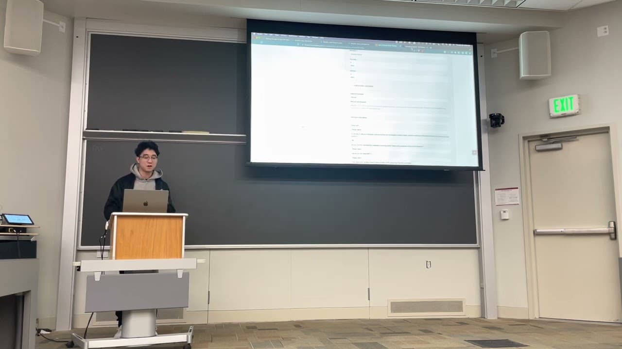 Michael Yan presents Simplify | Demo Day, Fall 2022