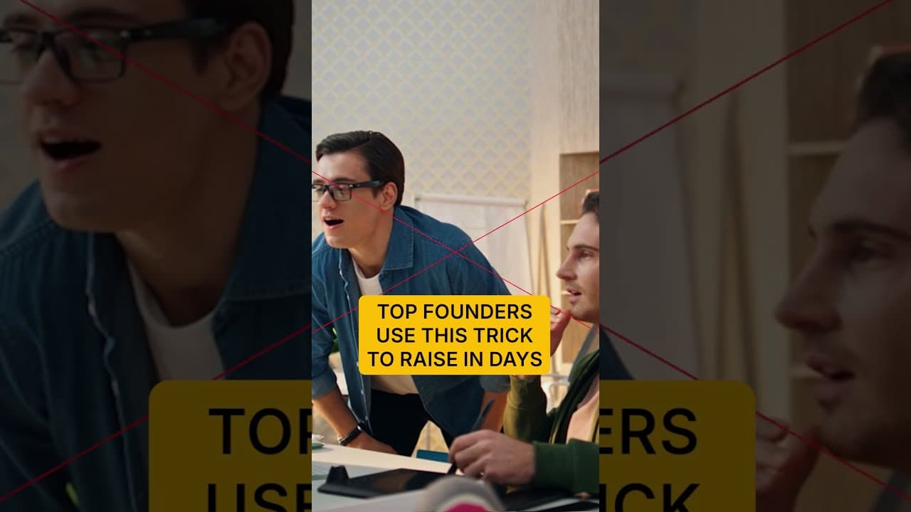 The Fundraising Hack No One Tells You 🤫 #startup #fundraising