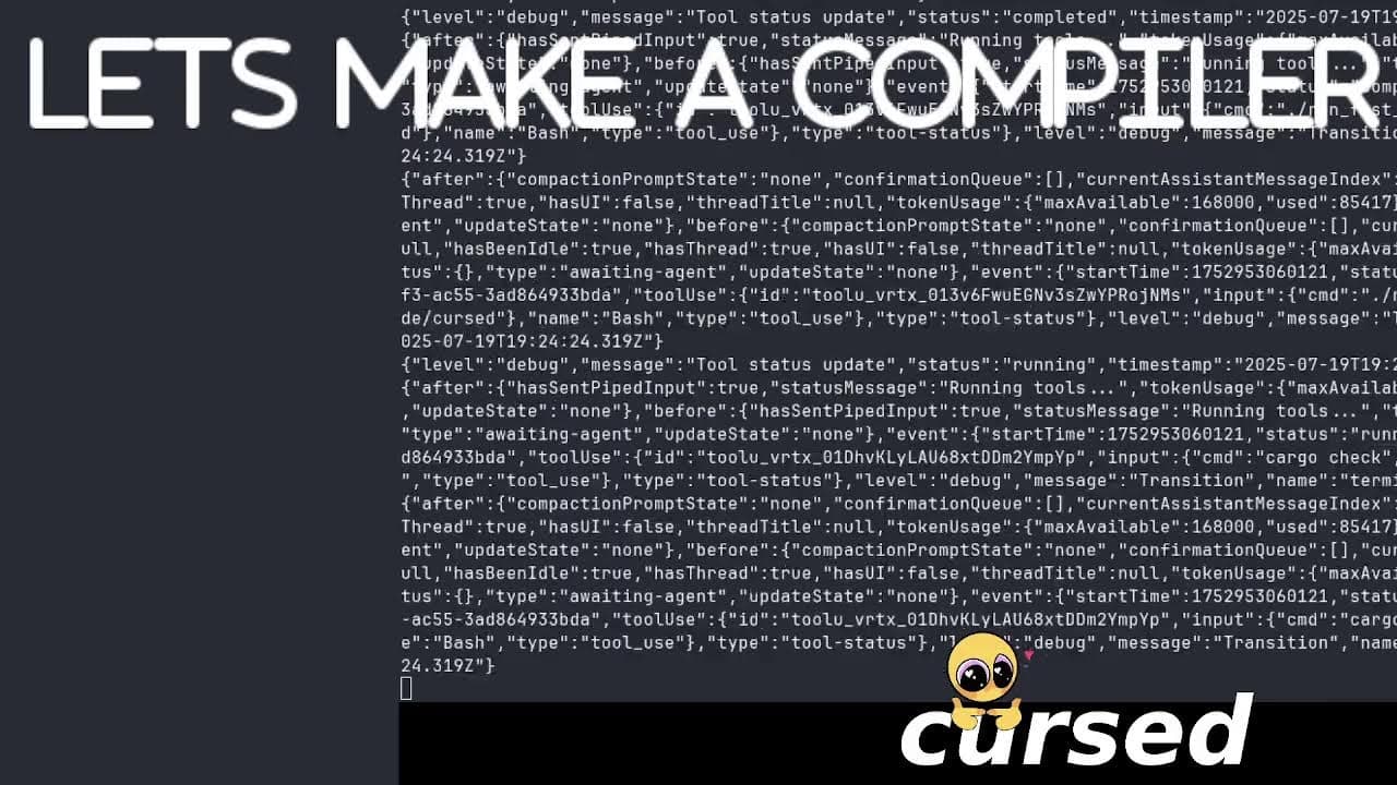 Amp creating a new programming language AFK