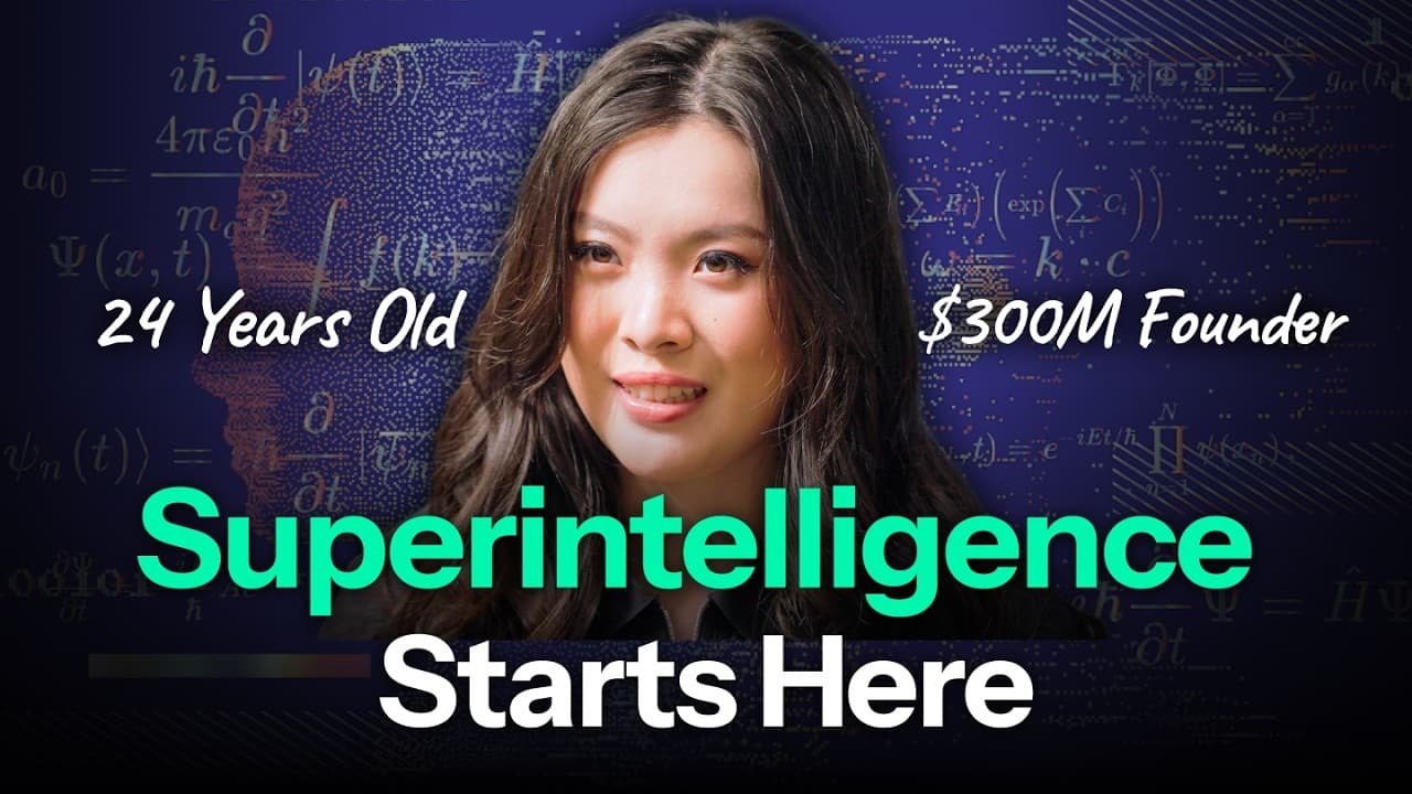 This 24-Year-Old Founder Raised $64M to Build World’s First AI Mathematician | Axiom, Carina Hong