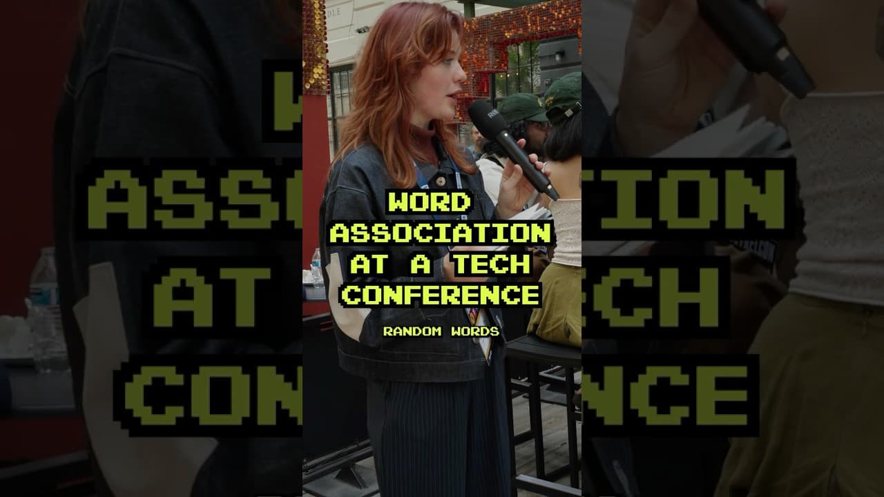 We played a word association game at DevRelCon
