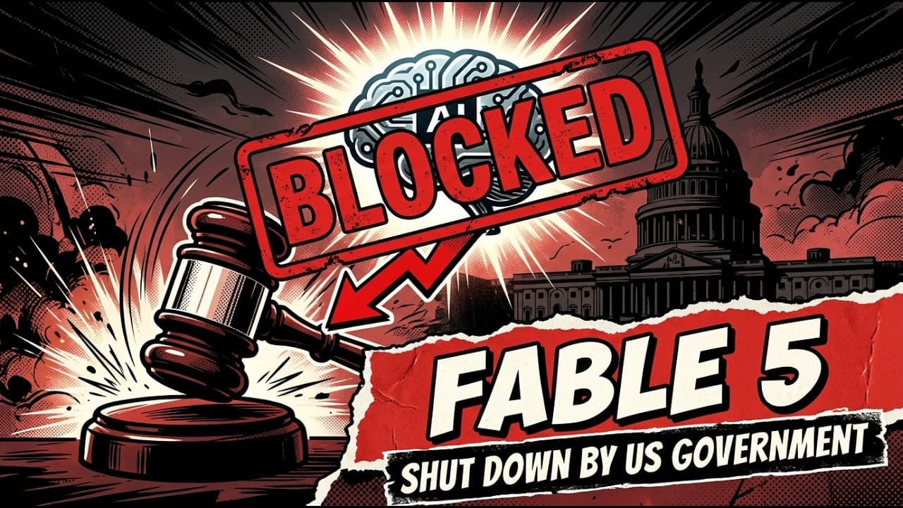 The Day the US Government Killed a Frontier AI Model — Anthropic Fable 5 Full Story