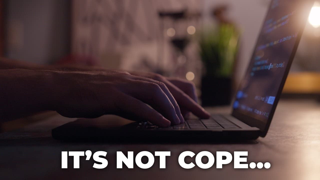 Writing code by hand is now an advantage
