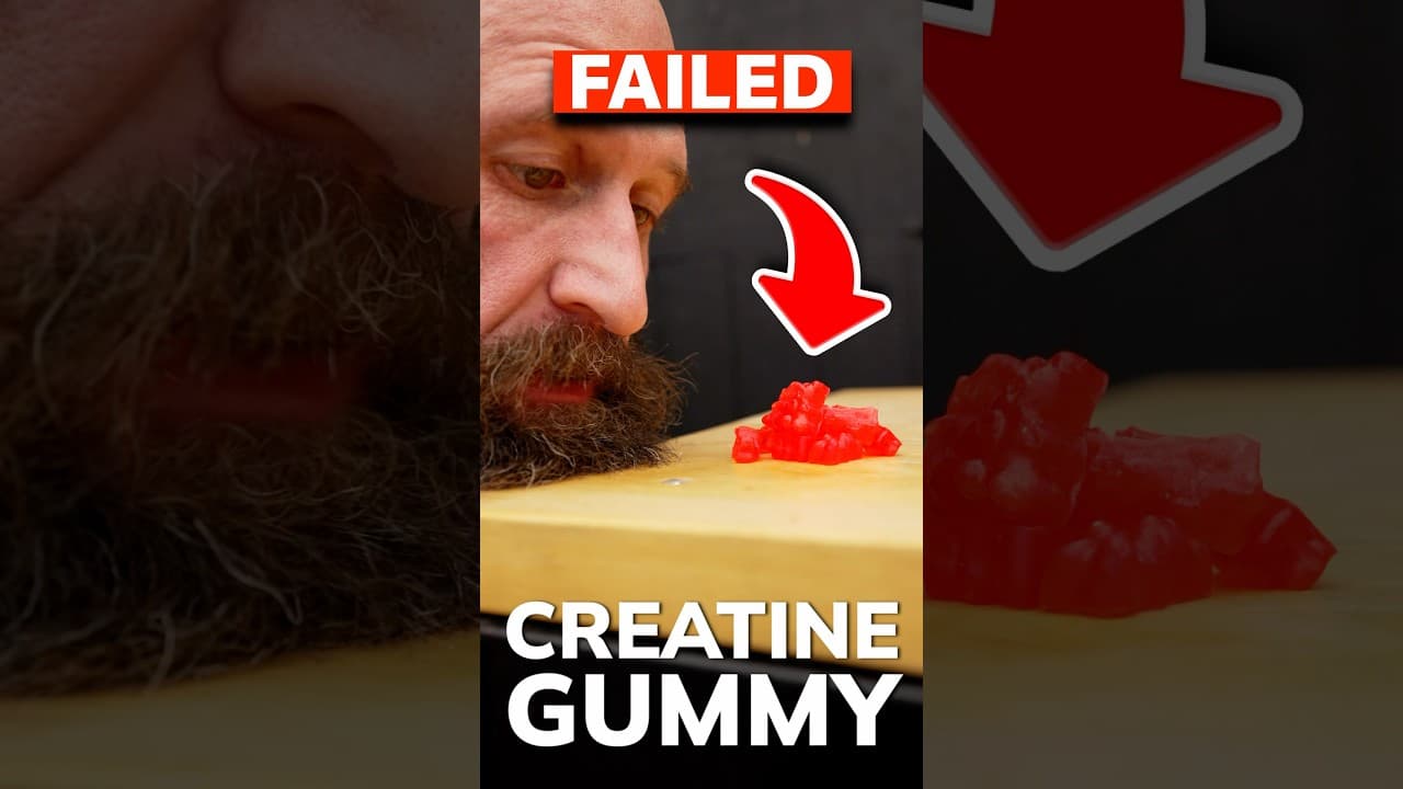 This Creatine Gummy Failed! #creatine #creatinegummies #supplements