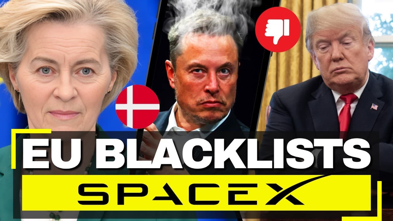 Denmark REJECTS SpaceX IPO - Musk Lost $5B, Wants $1.8T, EU Says NO