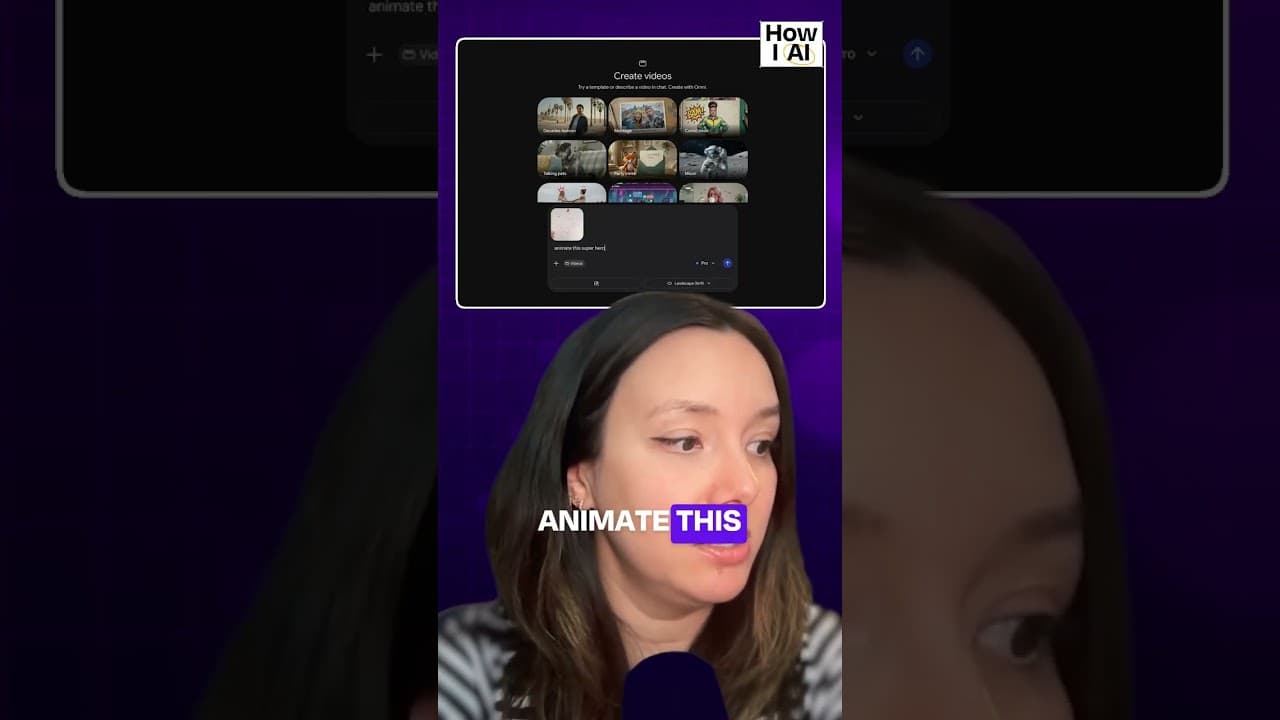 Google's brand new video gen model: Omni