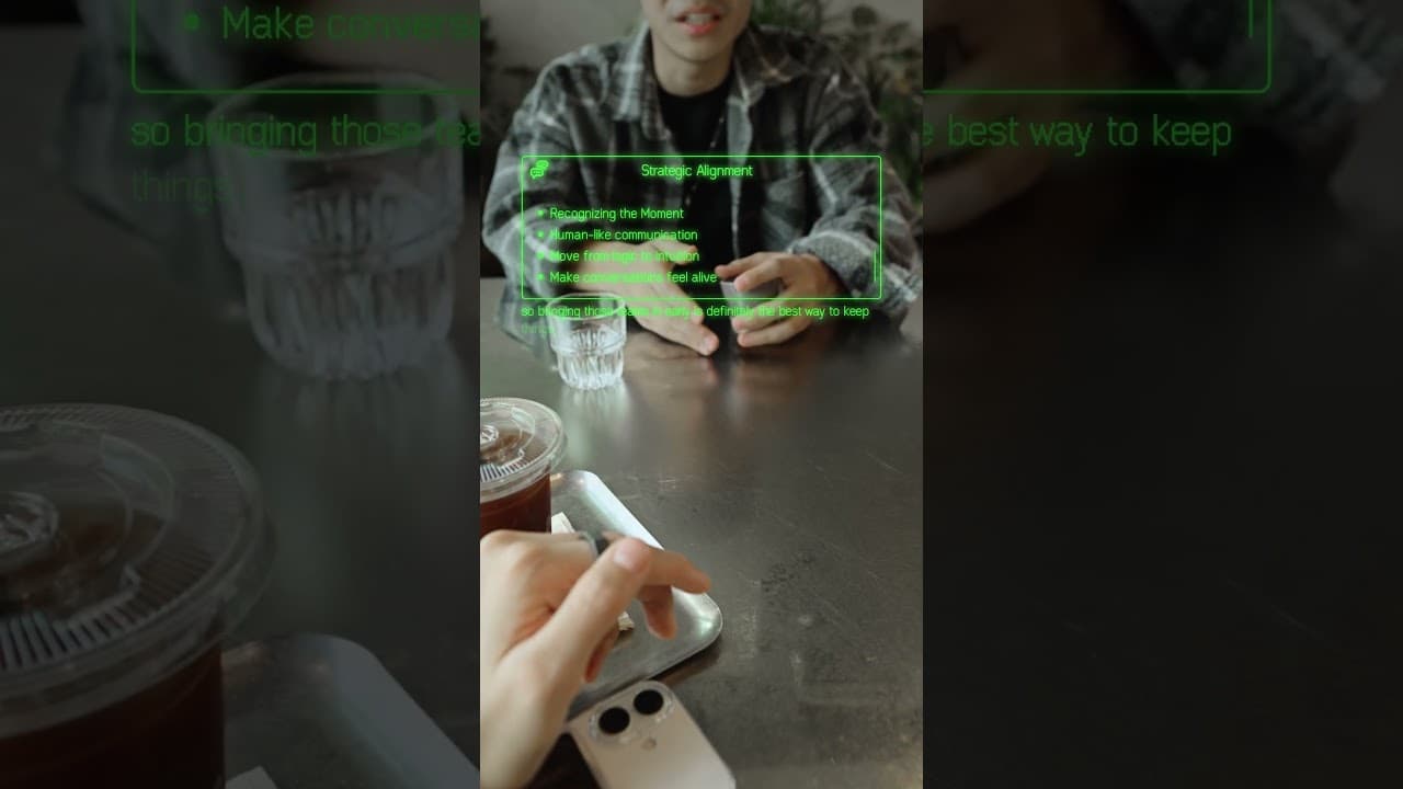 No more note books, pins, recording apps. Just open Conversate and let the conversation flow.
