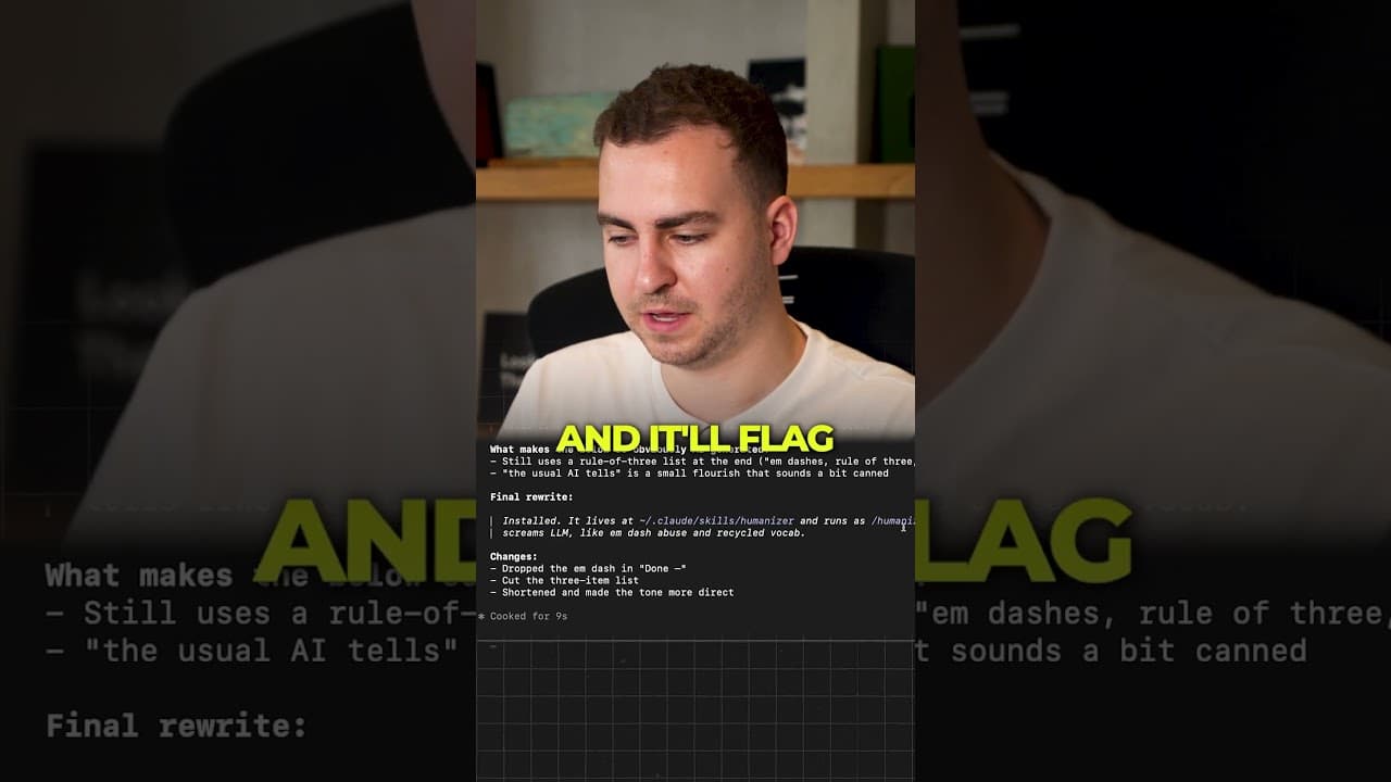 Make Claude Code Stop Sounding Like AI