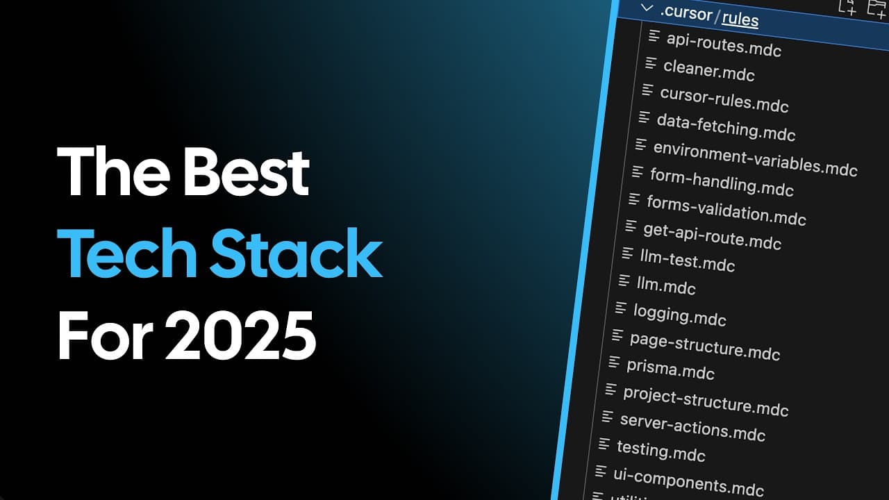 The best tech stack for 2025 and why you should use it
