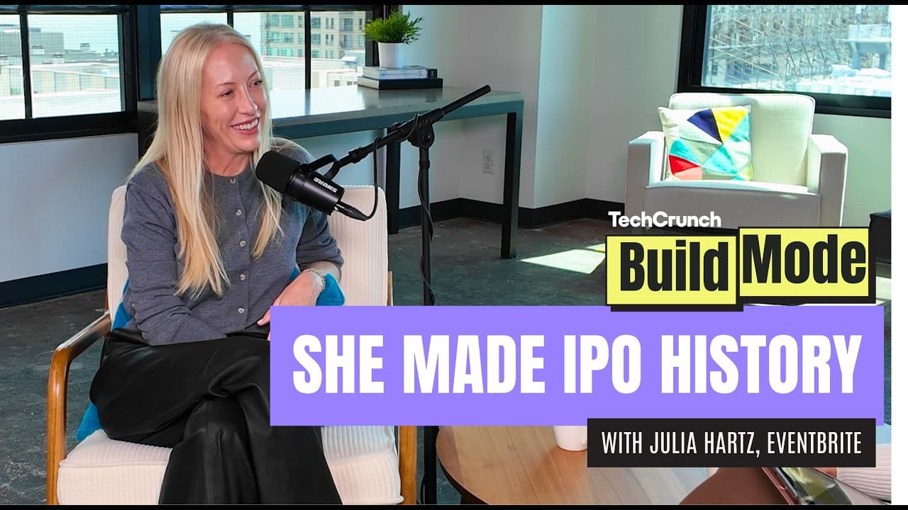 How a Crisis Turned Julia Hartz Into the CEO Eventbrite Needed l Build Mode