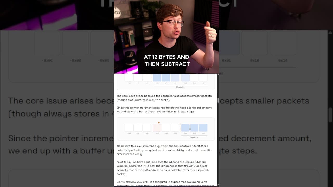 New iPhone Exploit is Crazy #cyber #hacking #iphone #jailbreak