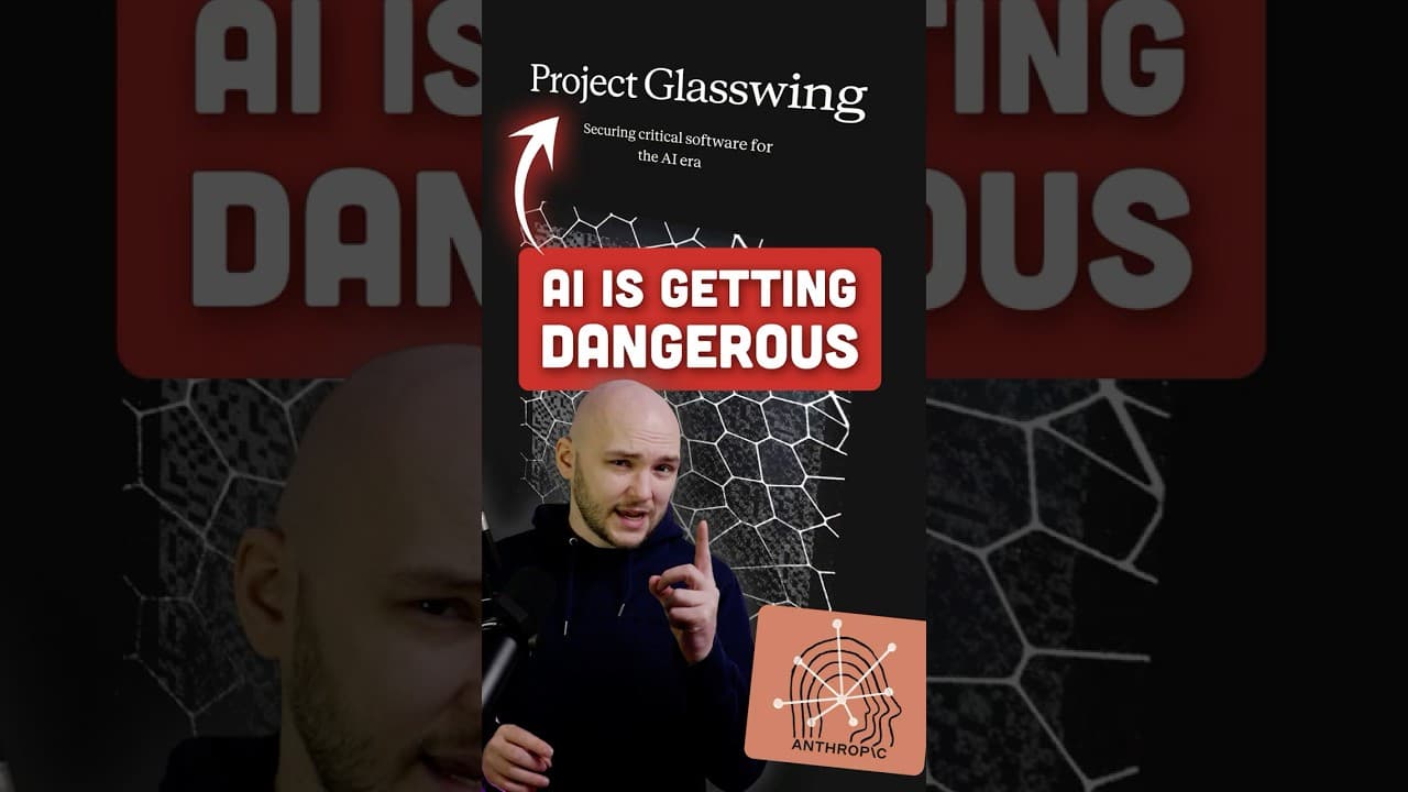 The Model Anthropic is Too Scared to Release (Project Glasswing Explained) #ai #claude #anthropic