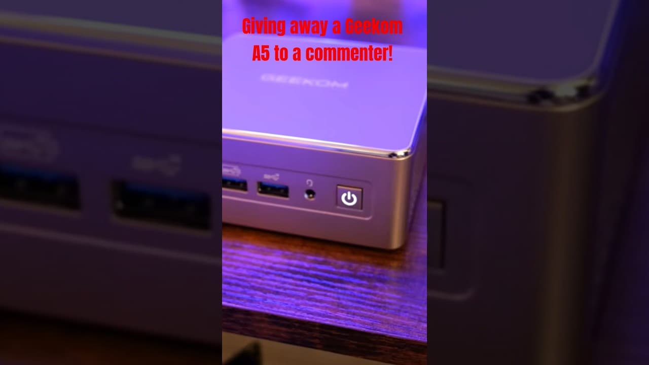 Giving away this low power Proxmos mini pc to a commenter! #homepc #minipc #pcenthusiasts #homelab