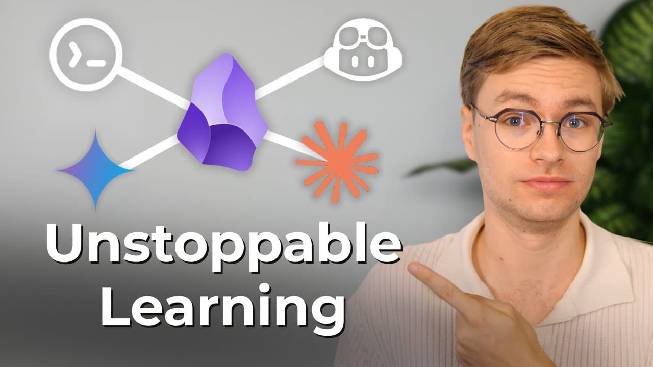 Learn Faster with an AI Knowledge Graph in Obsidian