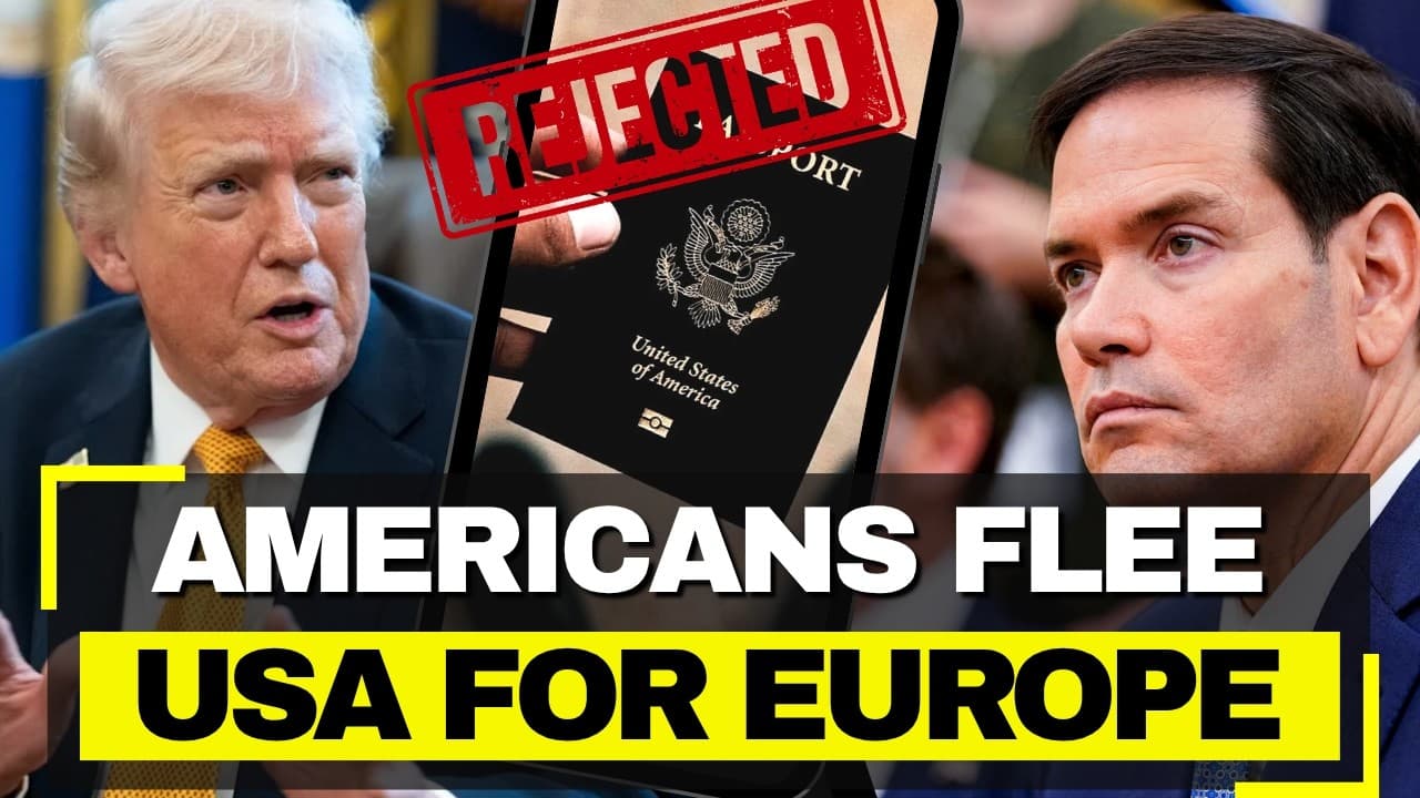 USA Exodus ACCELERATES - 180,000 Americans Flee to Europe, Citizenship Renunciations DOUBLE