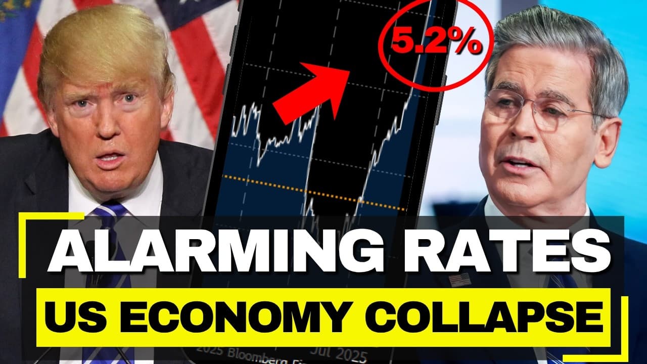 USA Economy DISASTER Worst In 18 Years! Bond Yields Hit 5.2%
