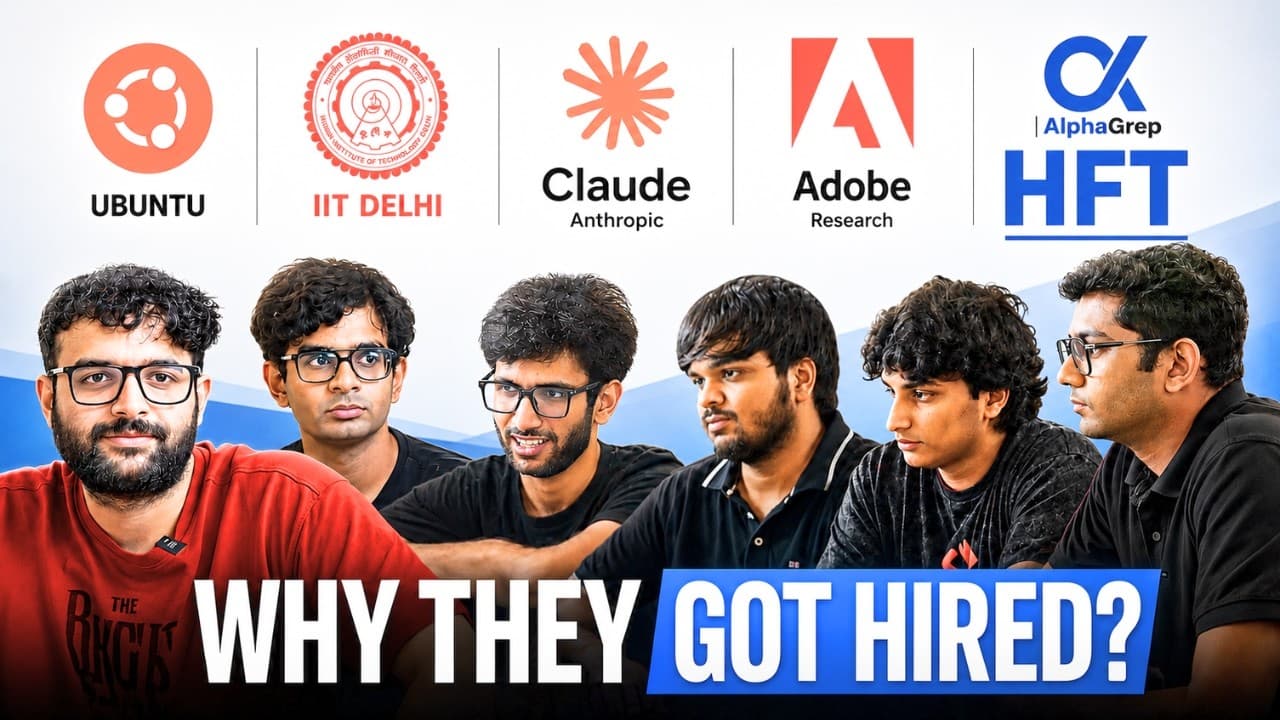 5 Engineers. 5 Elite Companies. One Common Pattern.