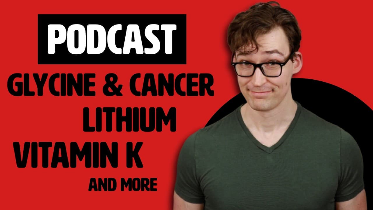 Glycine Restriction for Cancer, Berberine against Colorectal Cancer, and More