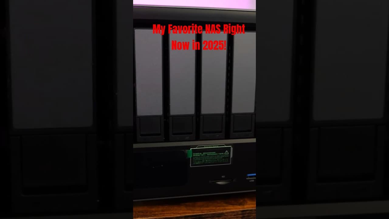Best NAS right now in 2025! #homelab #techtok #minipcs #tech #smallcomputers #nas #proxmox