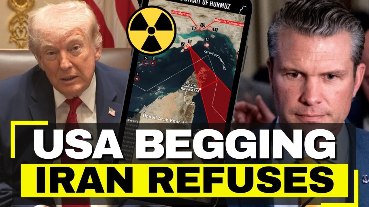 USA Loses Iran War - Went to War Over Nukes, Iran Now CONTROLS Negotiation Agenda