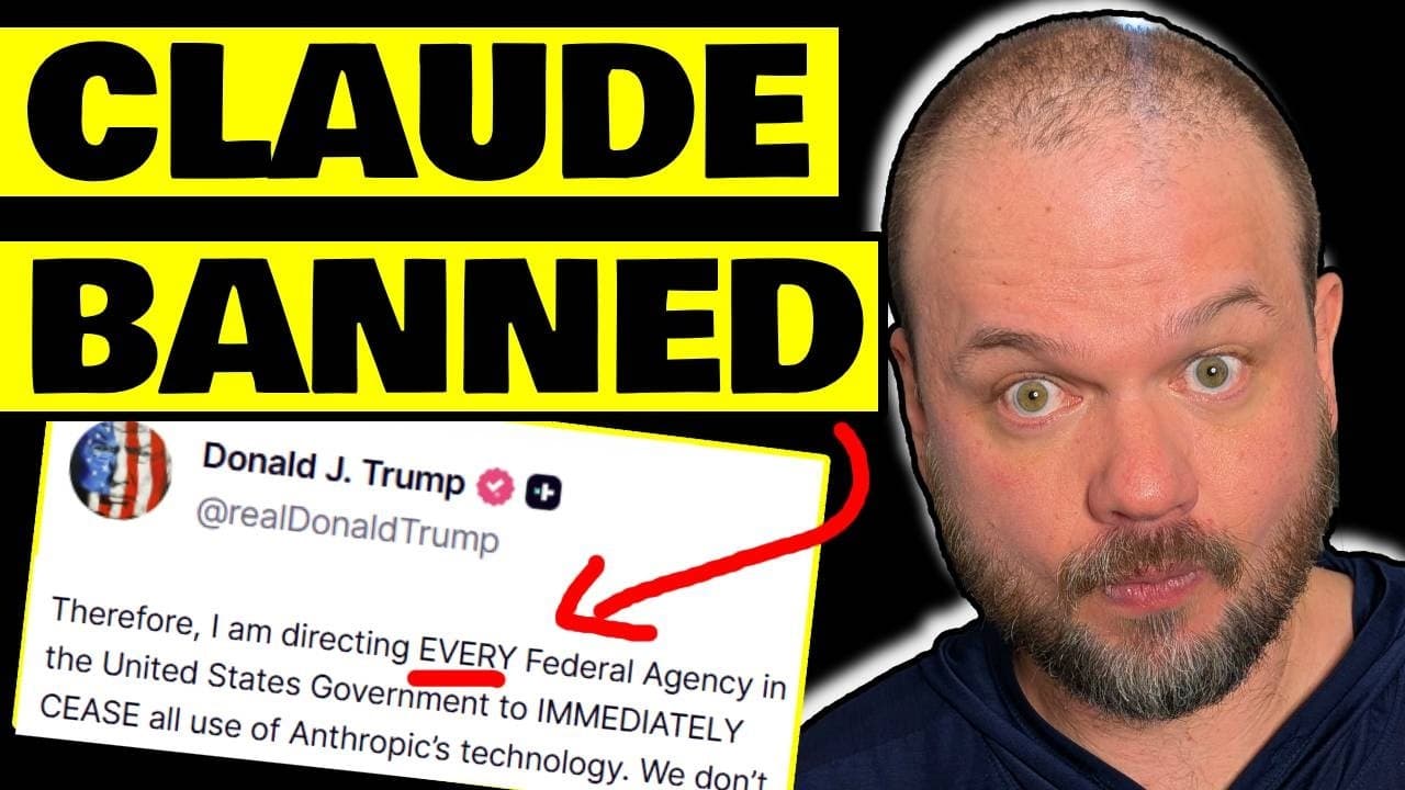 CLAUDE GOT BANNED - NOW THEY WILL KILL IT (LIVESTREAM)