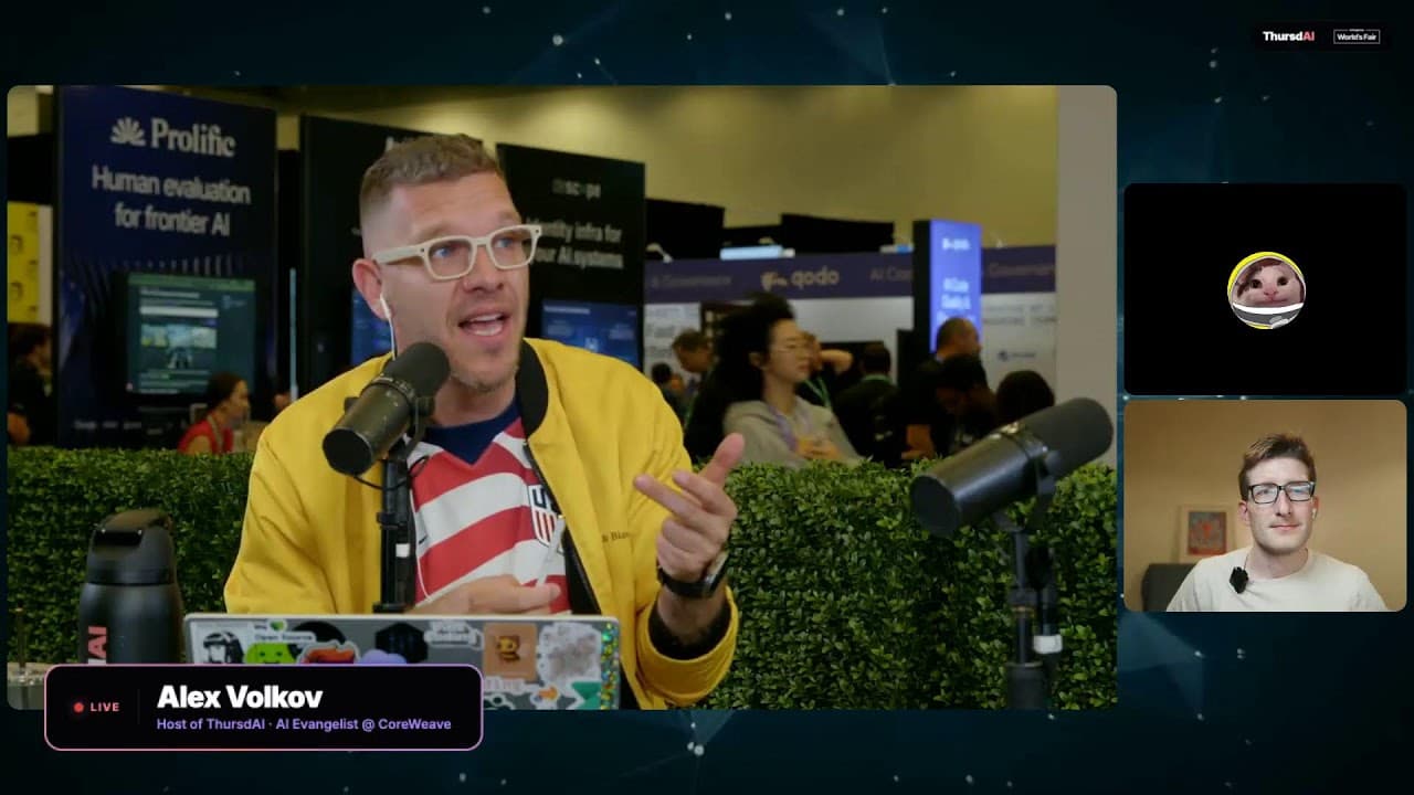 📅 ThursdAI - LIVE from AI Engineer Worlds Fair - OpenAI, DeepMind, EXO, Sakana & more friends