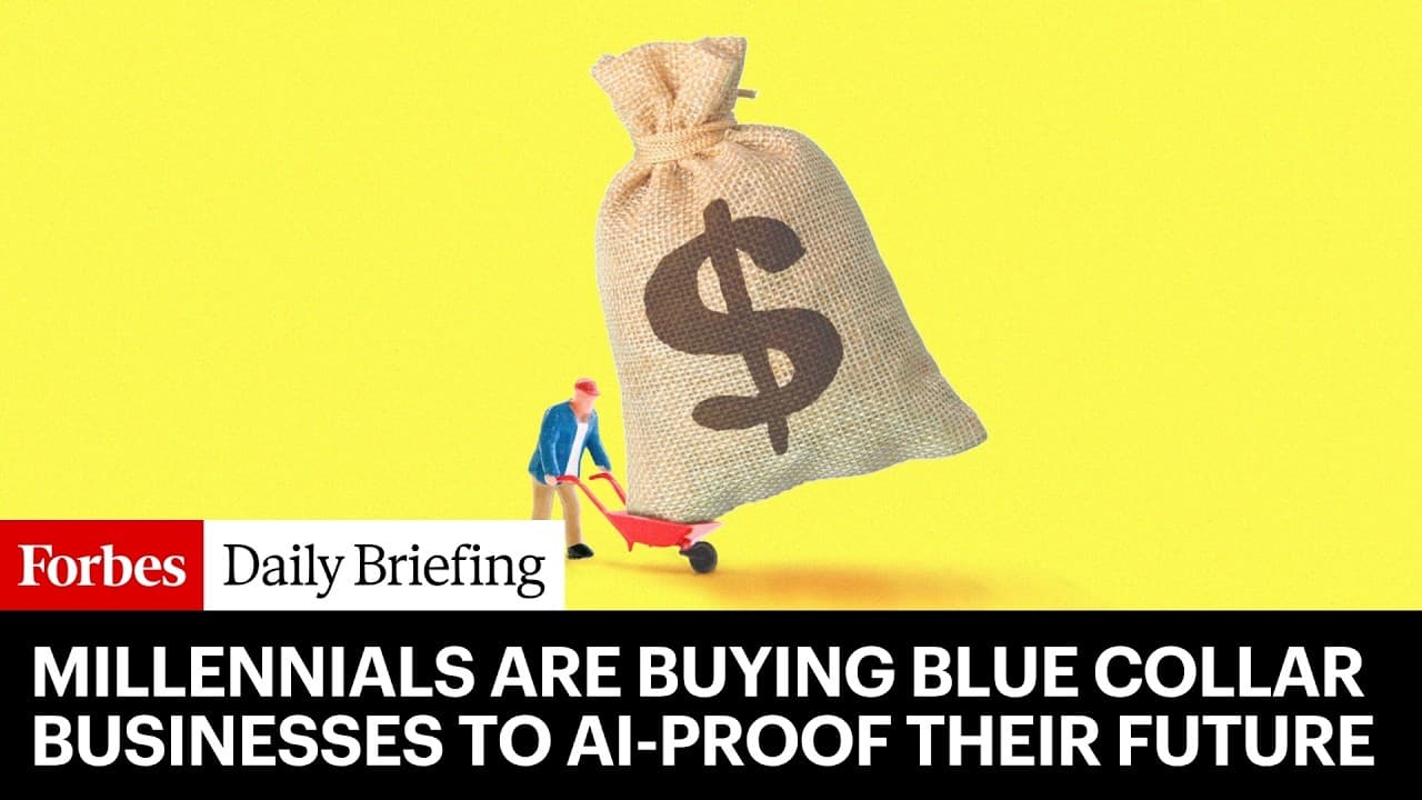 Millennials Are Buying Blue Collar Small Businesses To AI-Proof Their Future