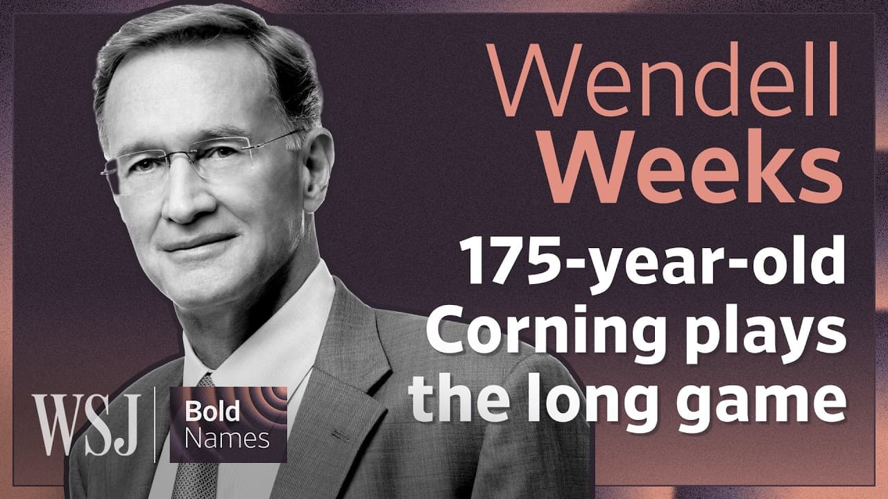 How Corning Is Using Trump’s Tariffs to Its Advantage | WSJ's Bold Names