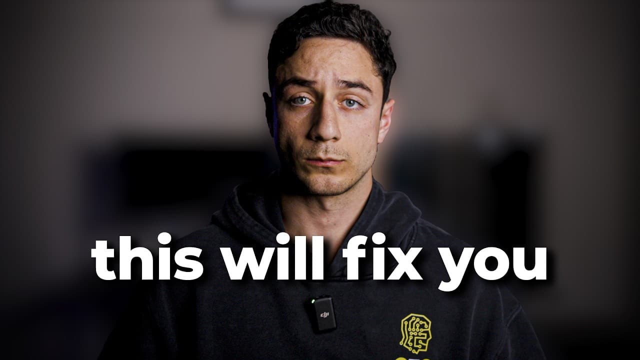 if you're an ambitious but lazy developer, watch this video