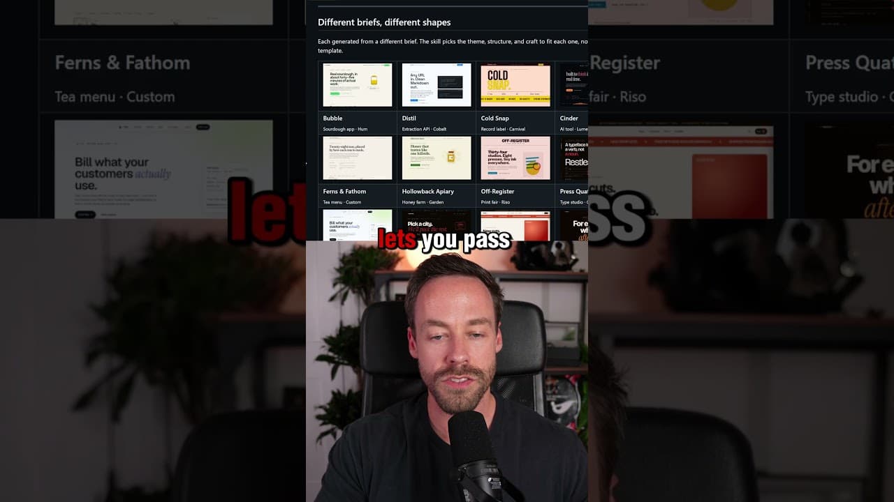 the new claude web design skill that rivals impeccable