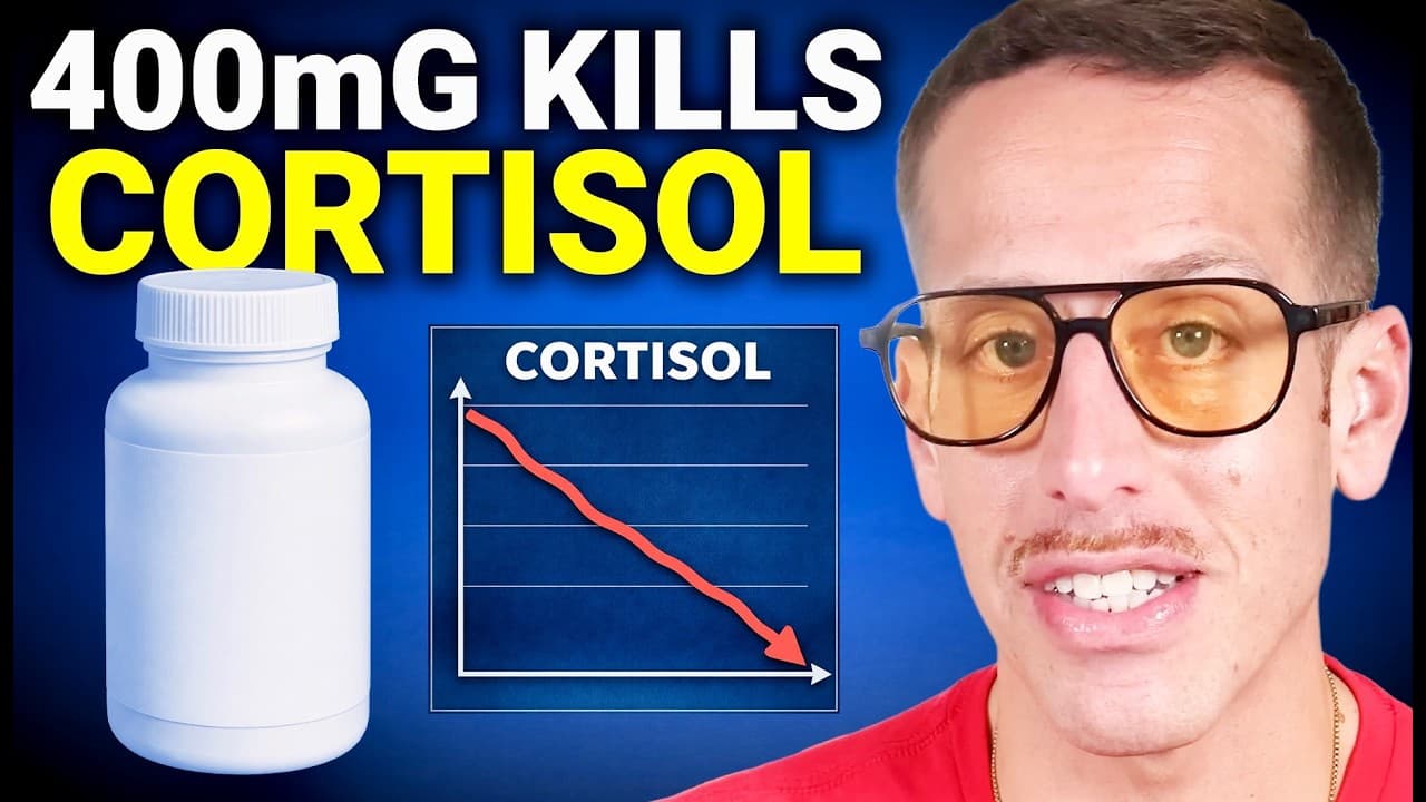 400mG Lowers Cortisol & Makes You Sleep 8 Hours Straight (WITHOUT Getting Up to Pee)