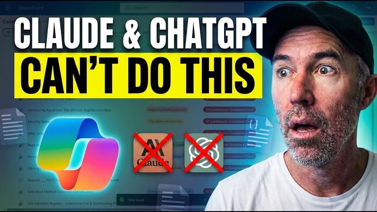 Run AI Prompts Directly in SharePoint (ChatGPT and Claude Can't Do This)