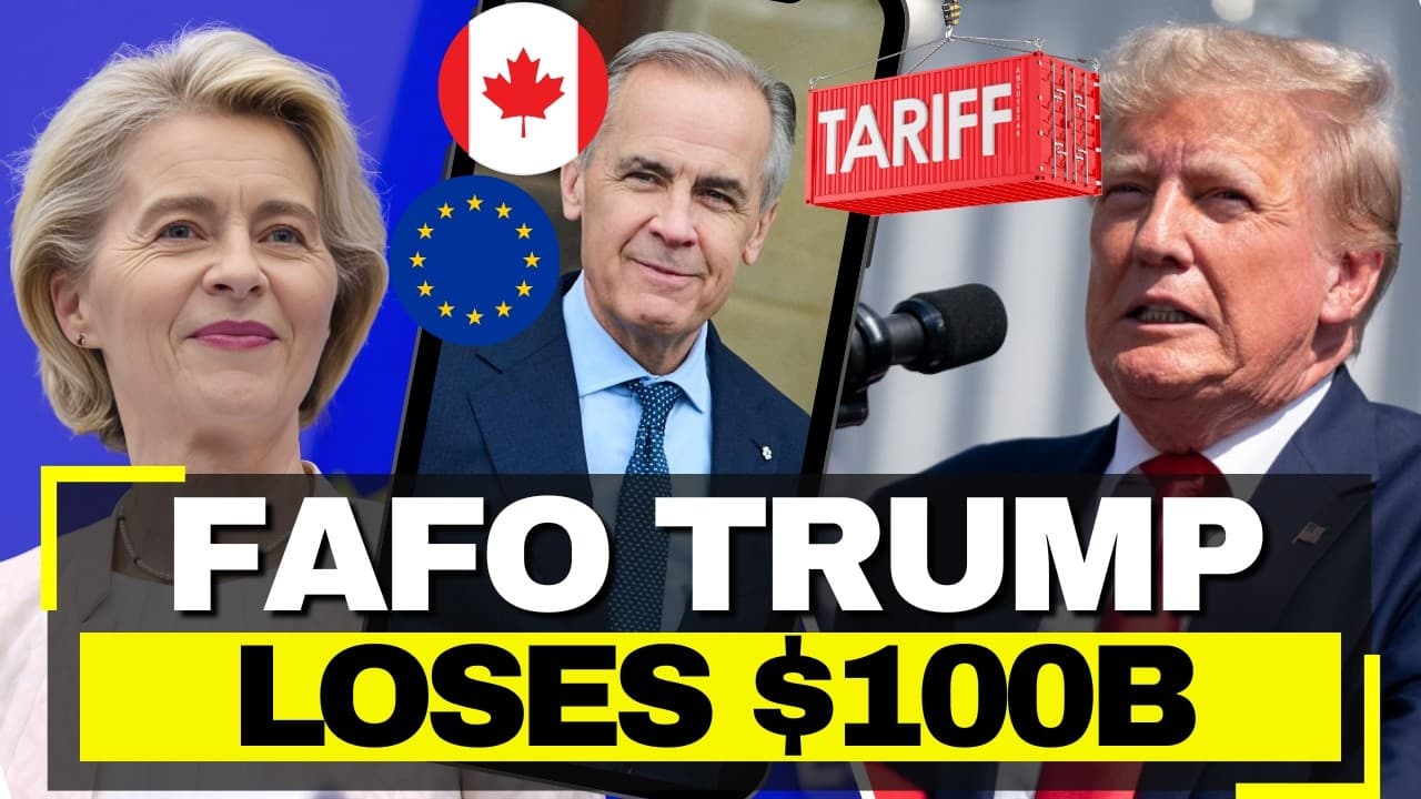 Trump Slaps 50% Tariffs on Canada, Loses $100B+ in Contracts Instead
