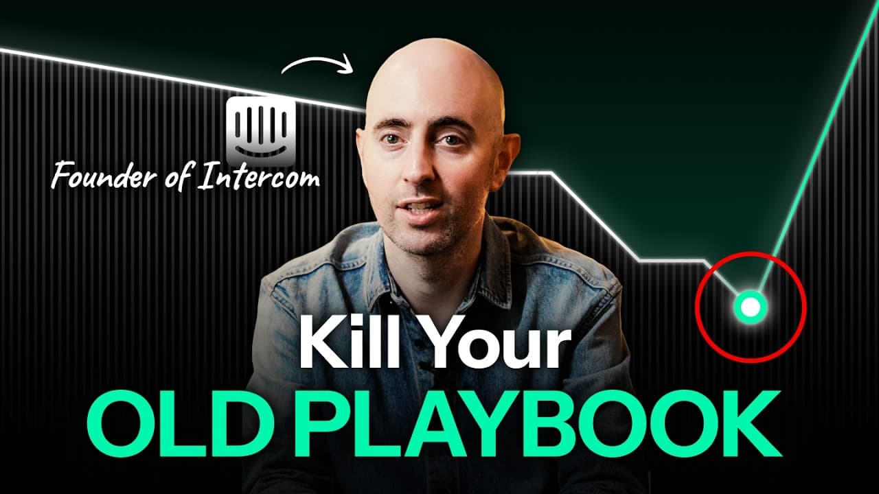 The Strategy That Turned a Dying $1.3B Company Into a $100M AI Agent | Intercom, Eoghan McCabe