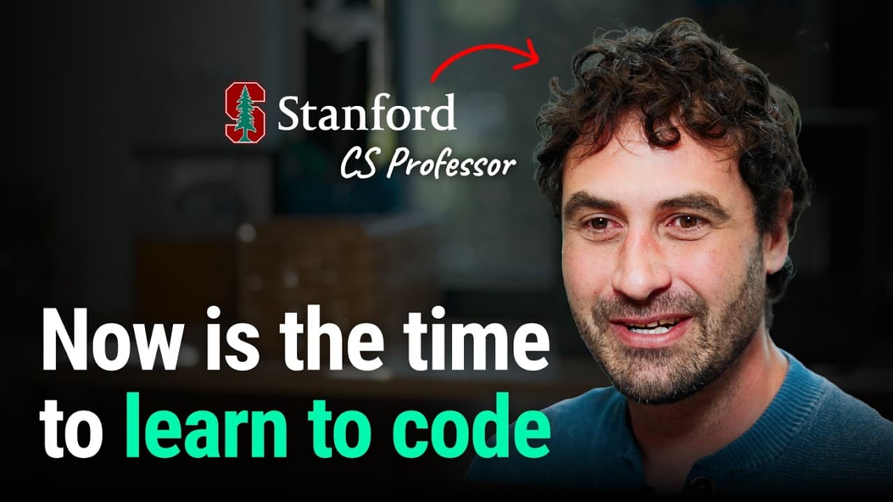 Stanford CS Professor: AI Can Code. That’s Why You Should Learn Programming | Chris Piech