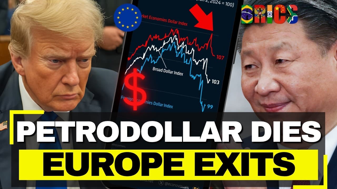 USA LOSES on All Fronts - Iran Demands Yuan for Oil, Europe Builds Solar, Dollar COLLAPSES