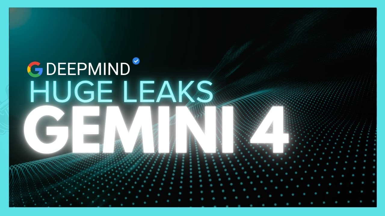 Gemini 4 LEAKS! Google's Most Powerful AI Model EVER!