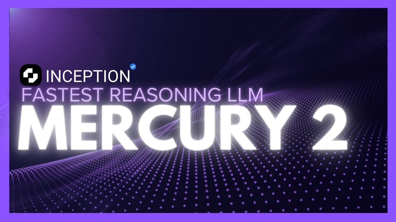Mercury 2: The World's Fastest Reasoning Model! Fast, Cheap, & Powerful! Beats Claude & Gemini!